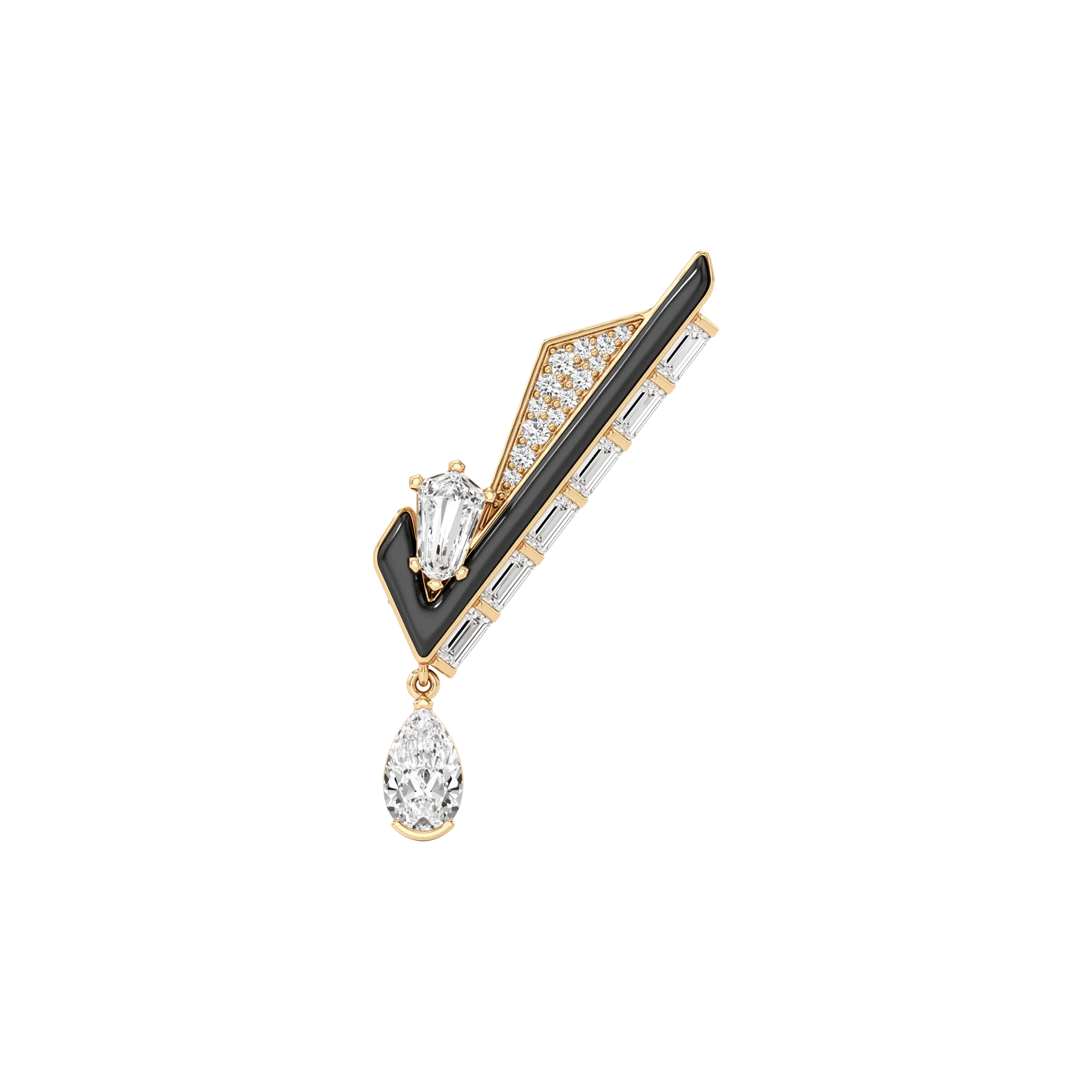 Broche Yellow 1