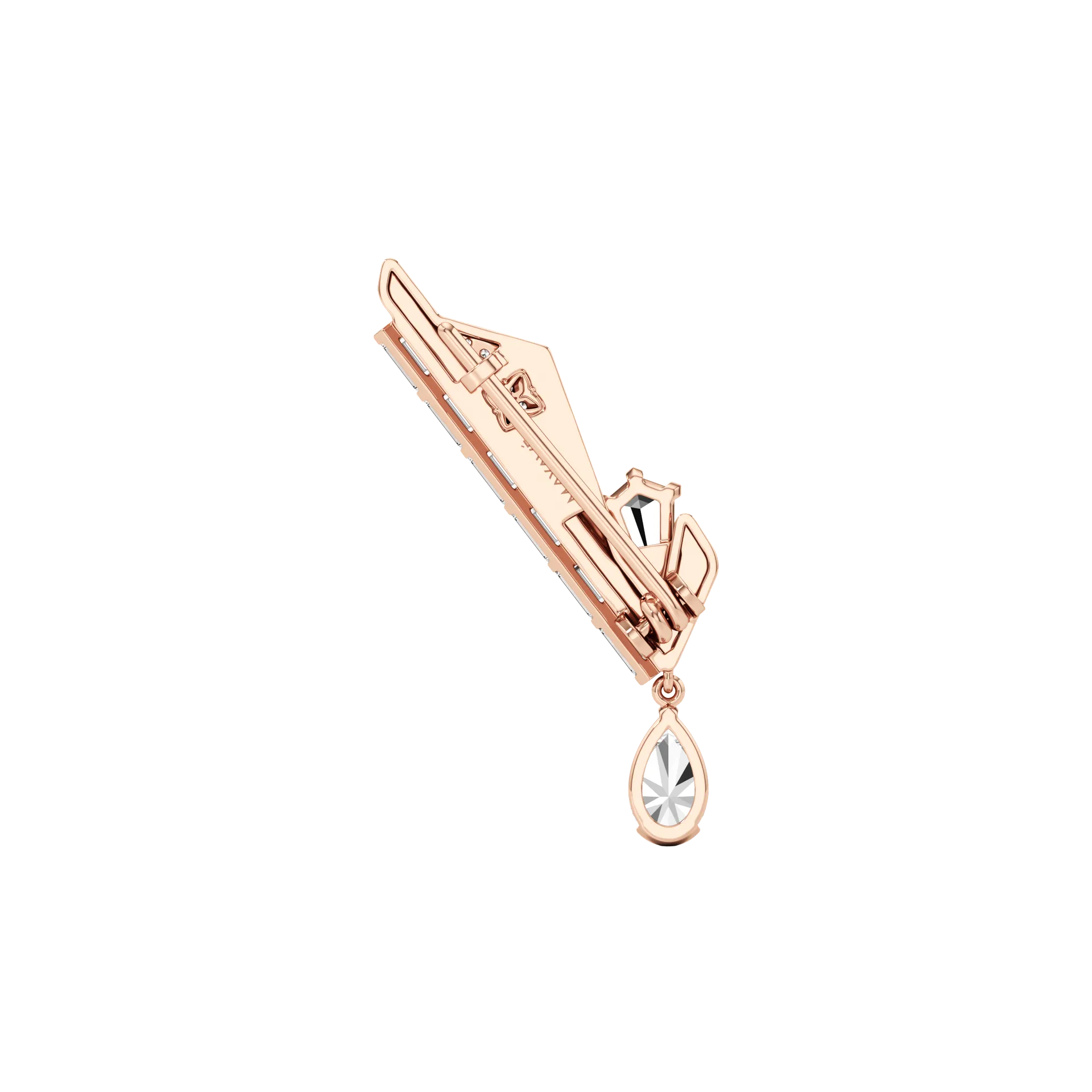 Broche Rose 4