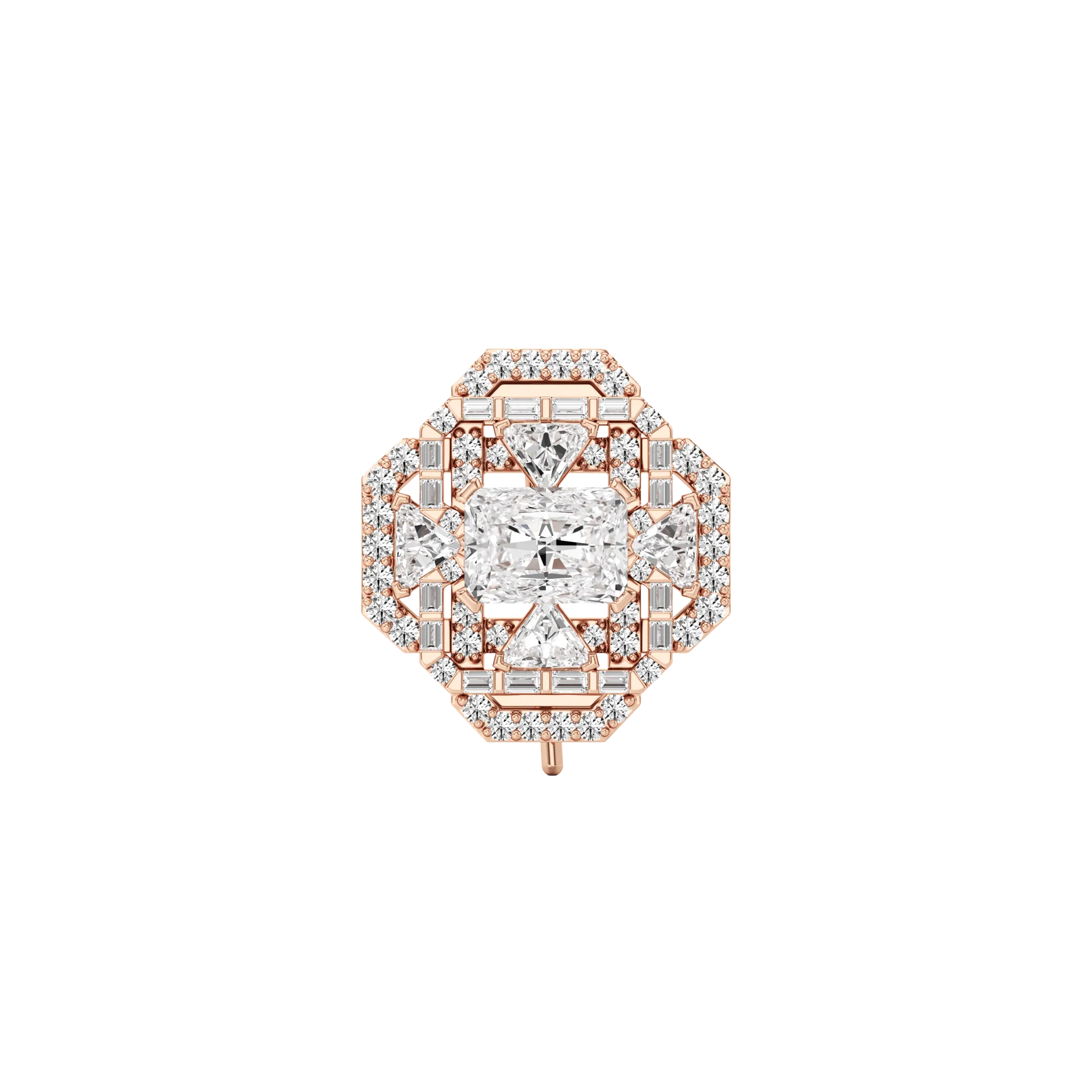 Broche Haute Rose 1