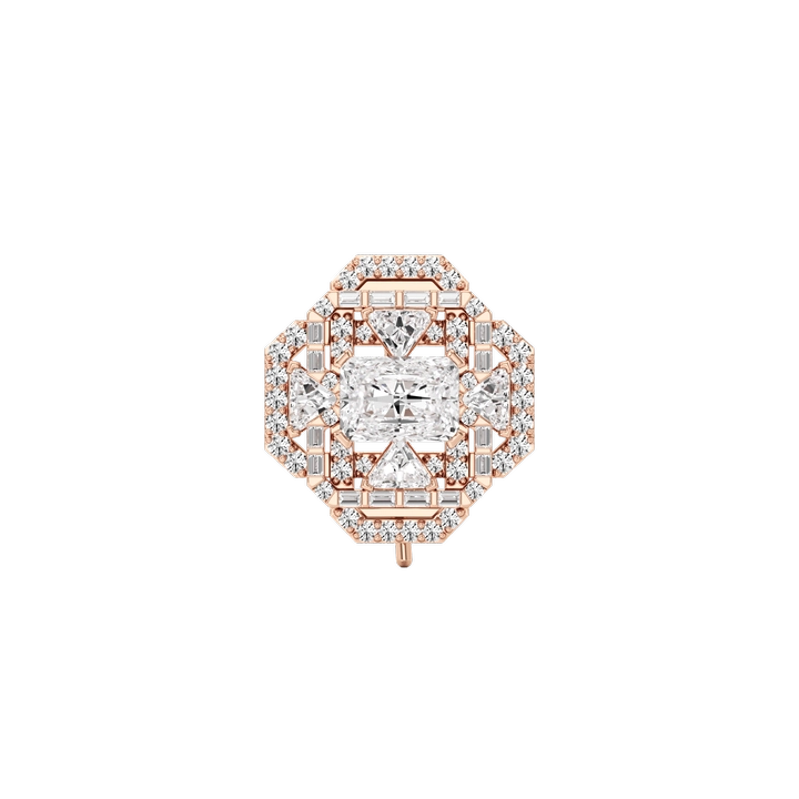 Broche Haute Rose