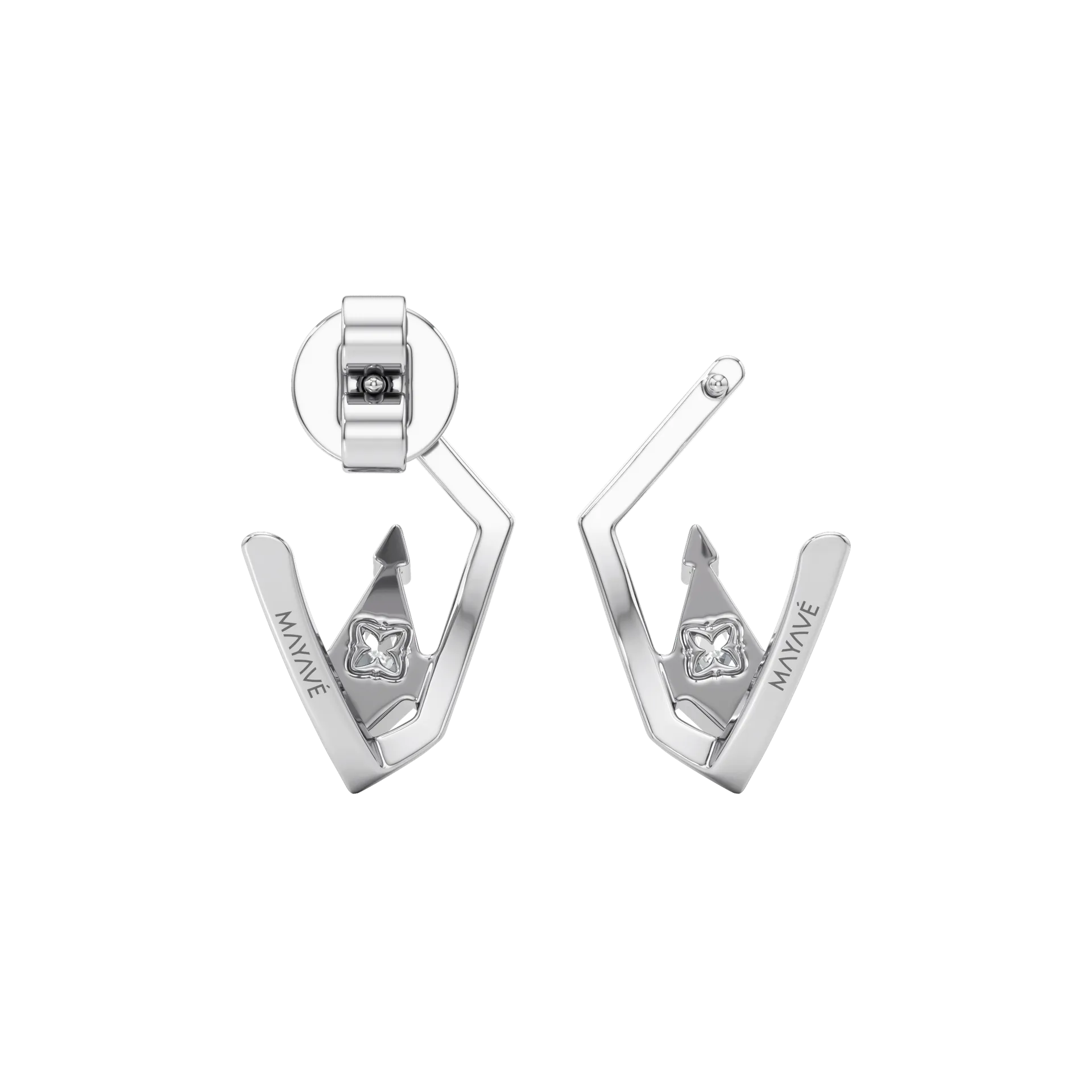 Enroulée Losange White 4
