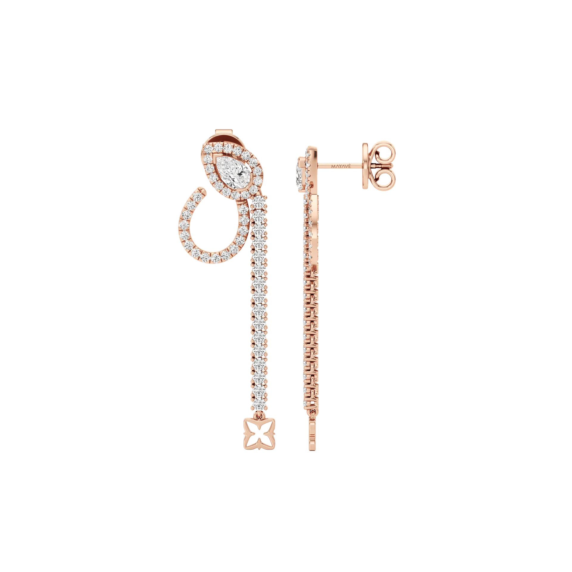 Enroulée Fluide Rose 2