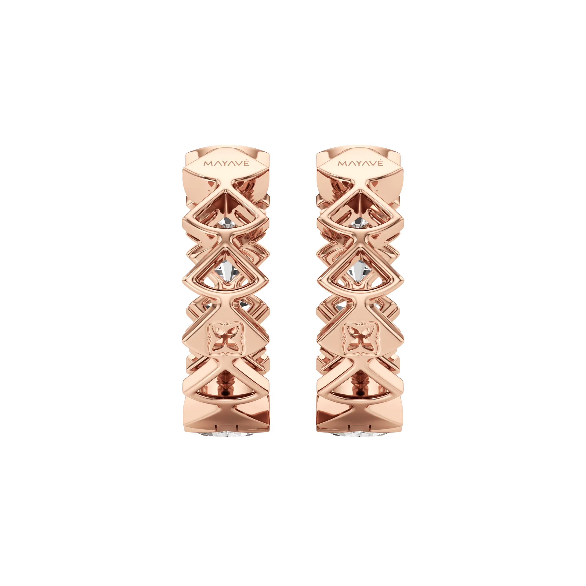 Éventail Rose 4