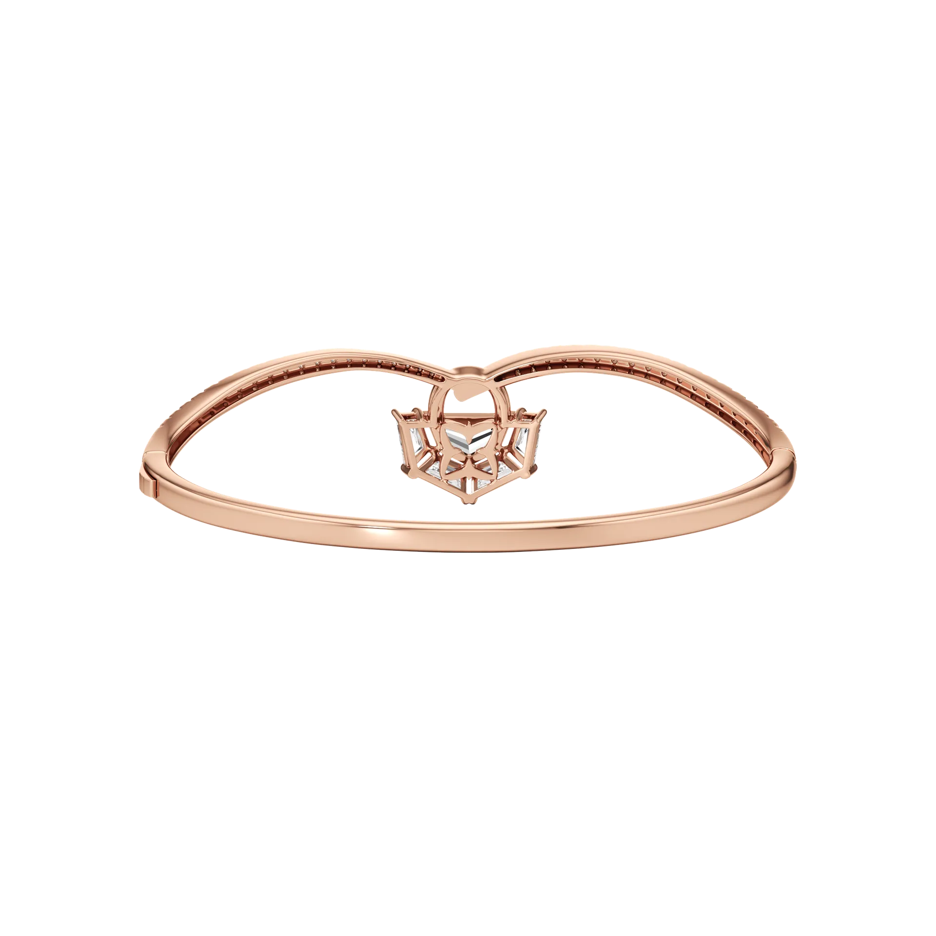 Oblongue Pleine Rose 3