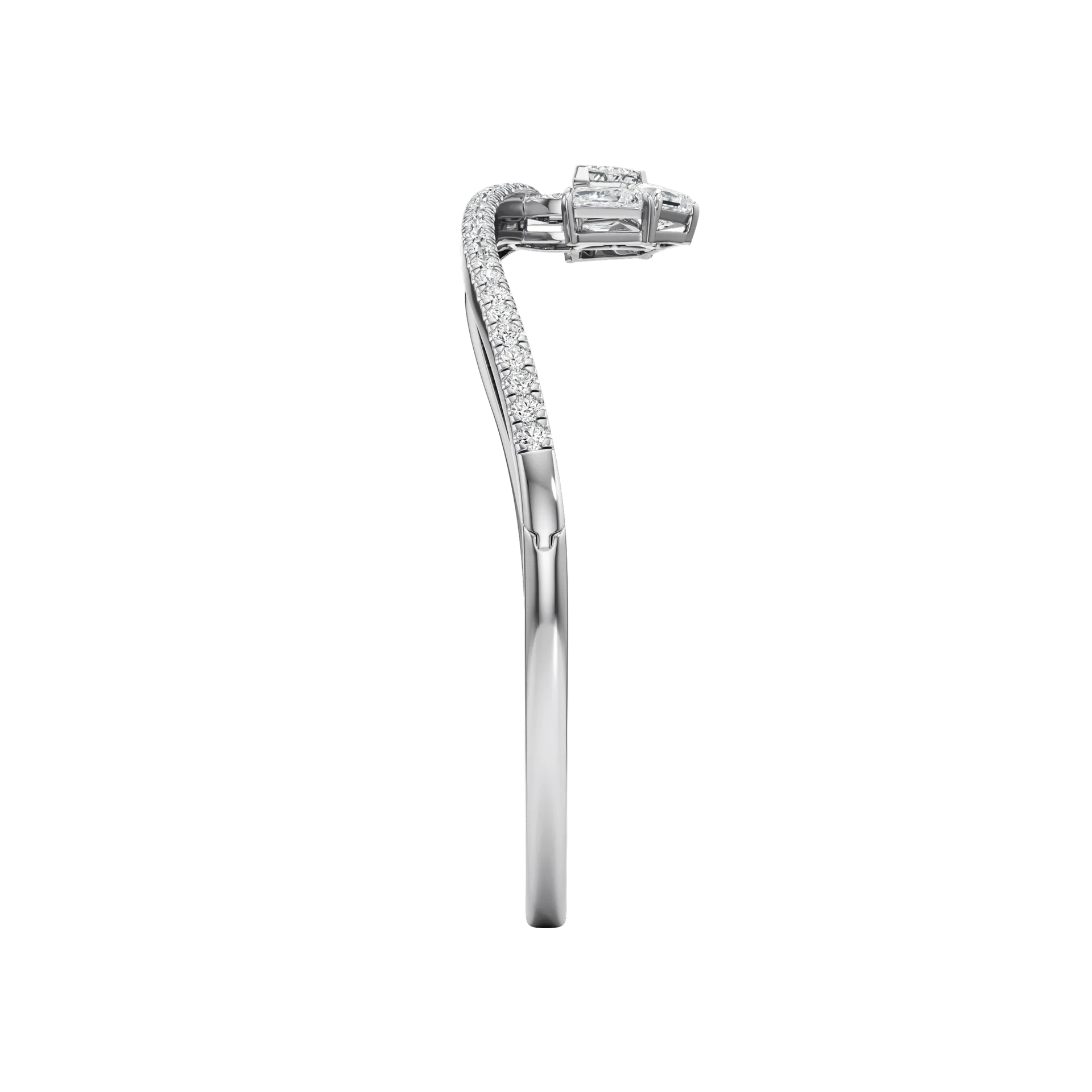 Oblongue Pleine White 4