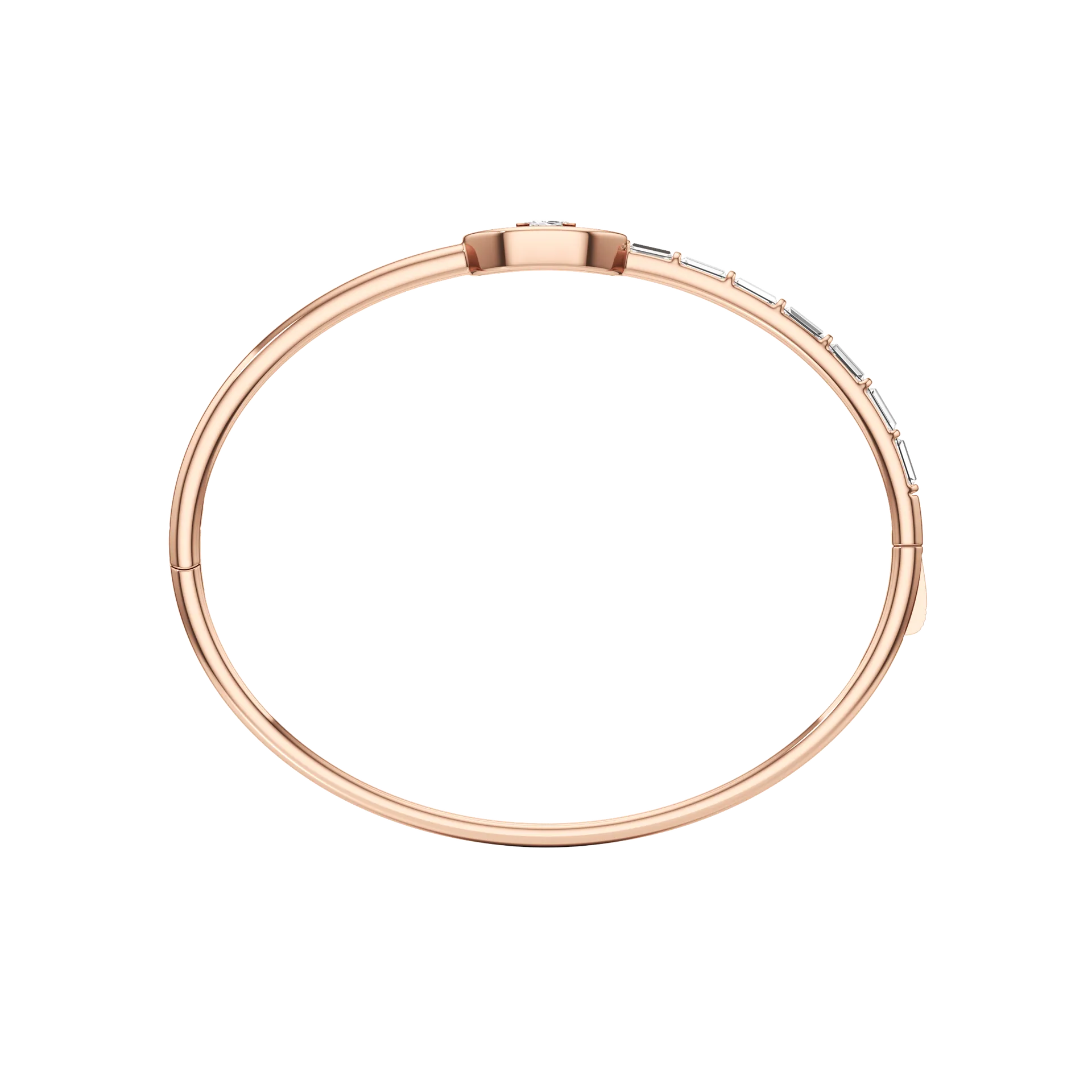 Ovale Élégante Rose 5