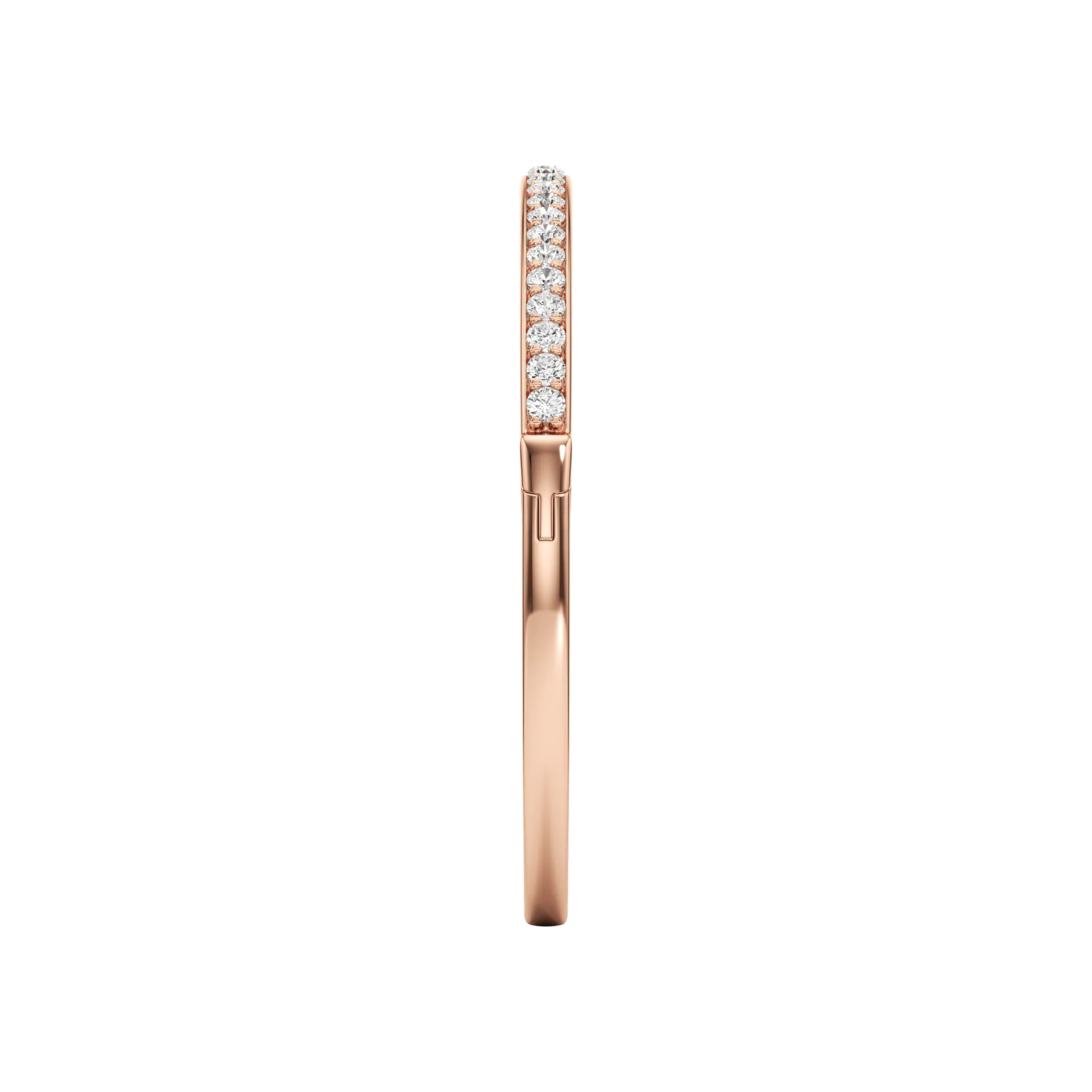 Fermée Blanche Rose 4