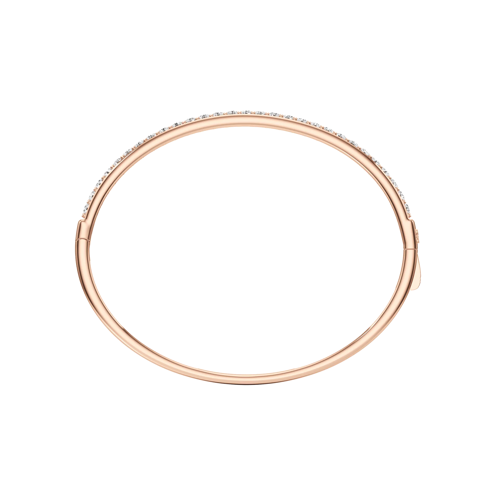 Fermée Blanche Rose 5