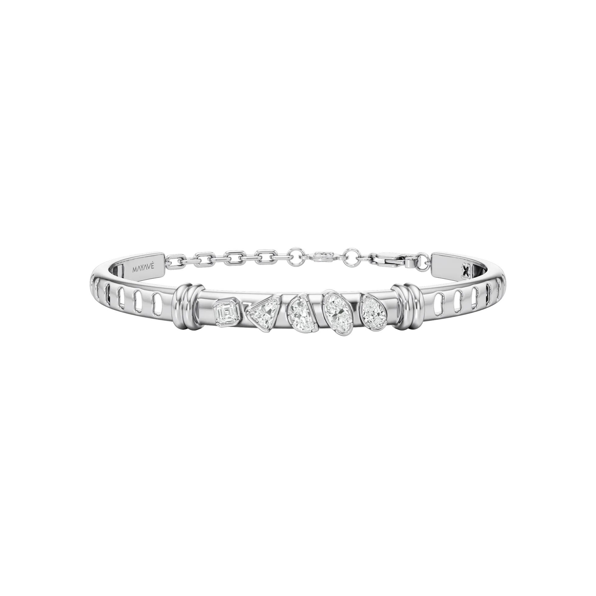 Ovale Maillée White 1