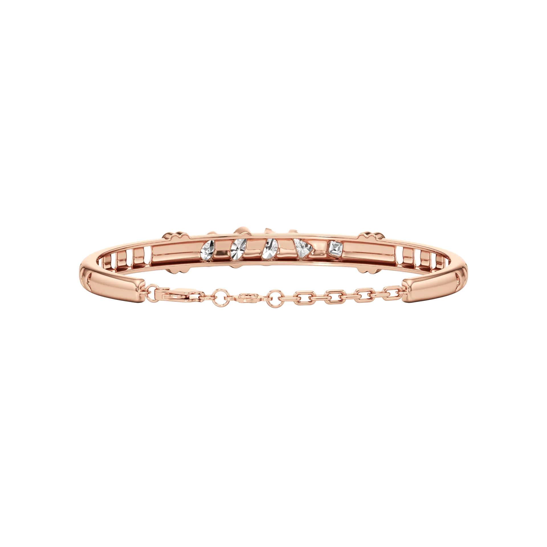 Ovale Maillée Rose 3