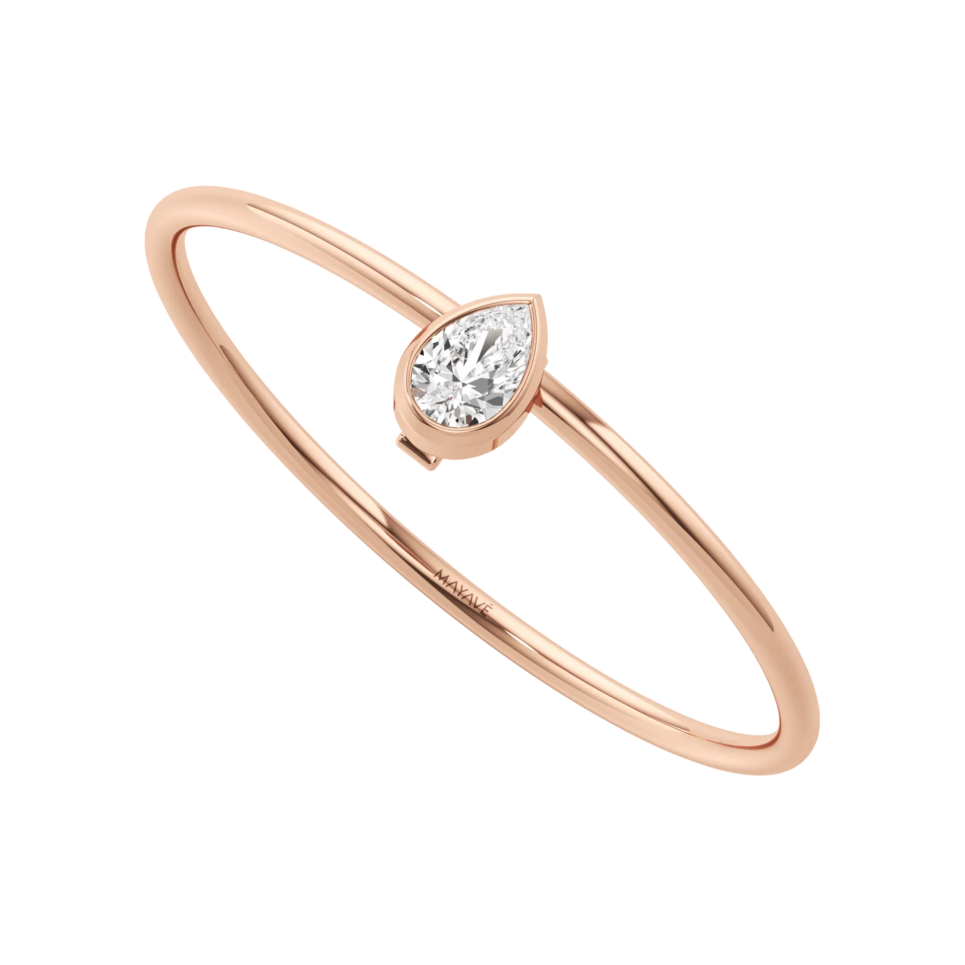 Ovale Tubulaire Rose 2