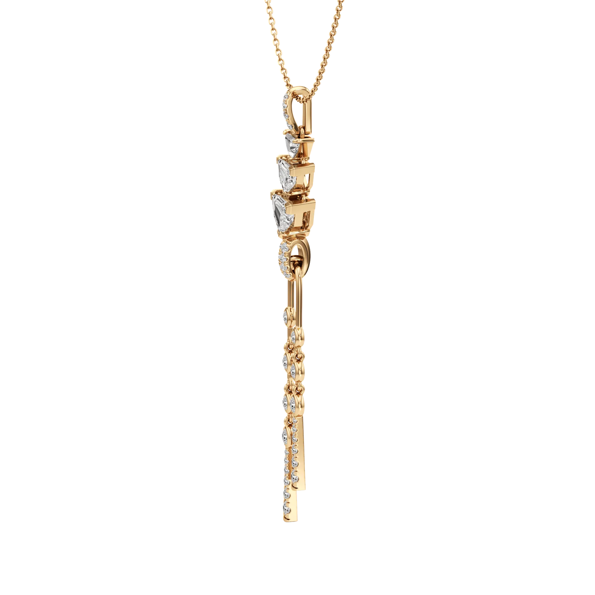 Oblongue Suspendue Yellow 3