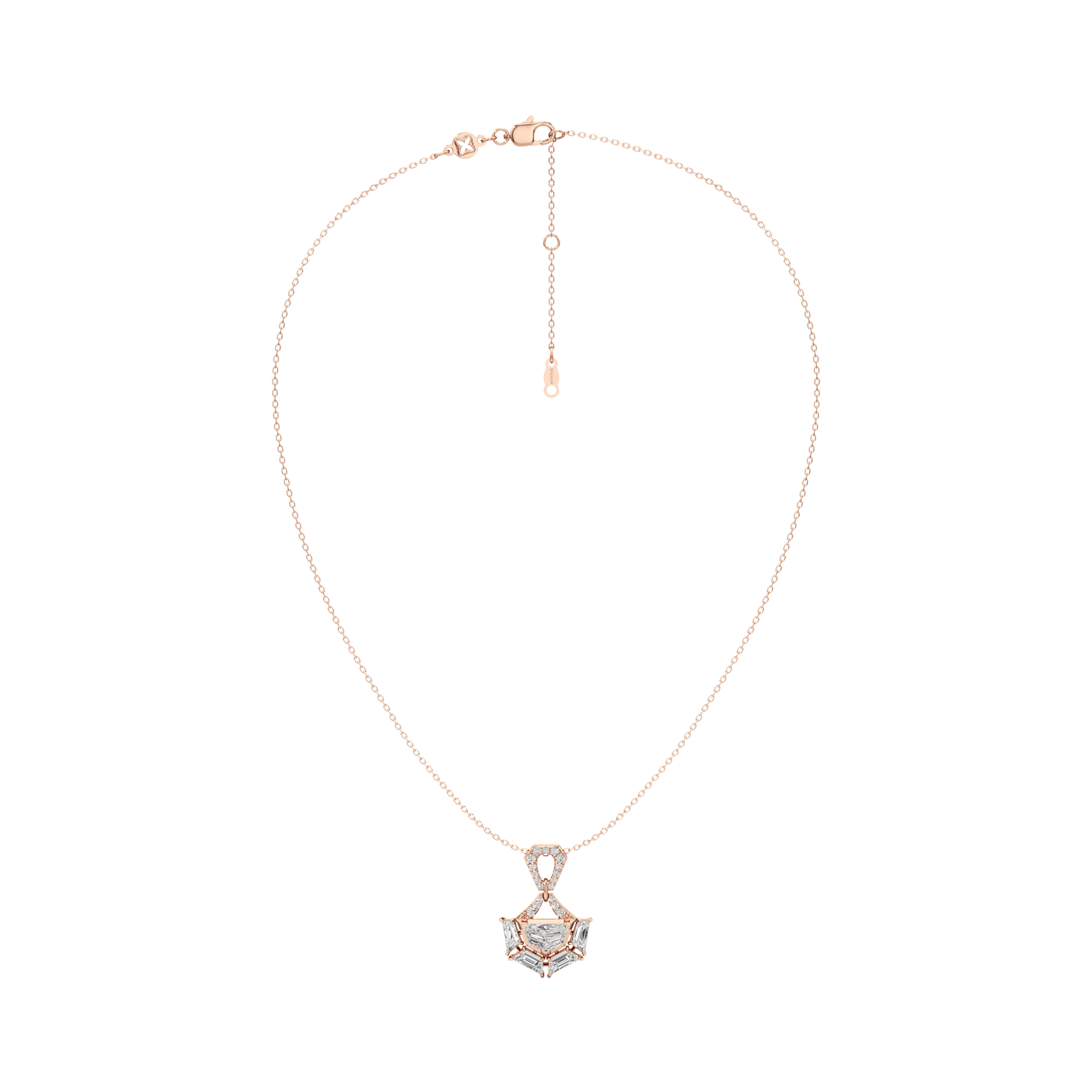 Oblongue Rose 4