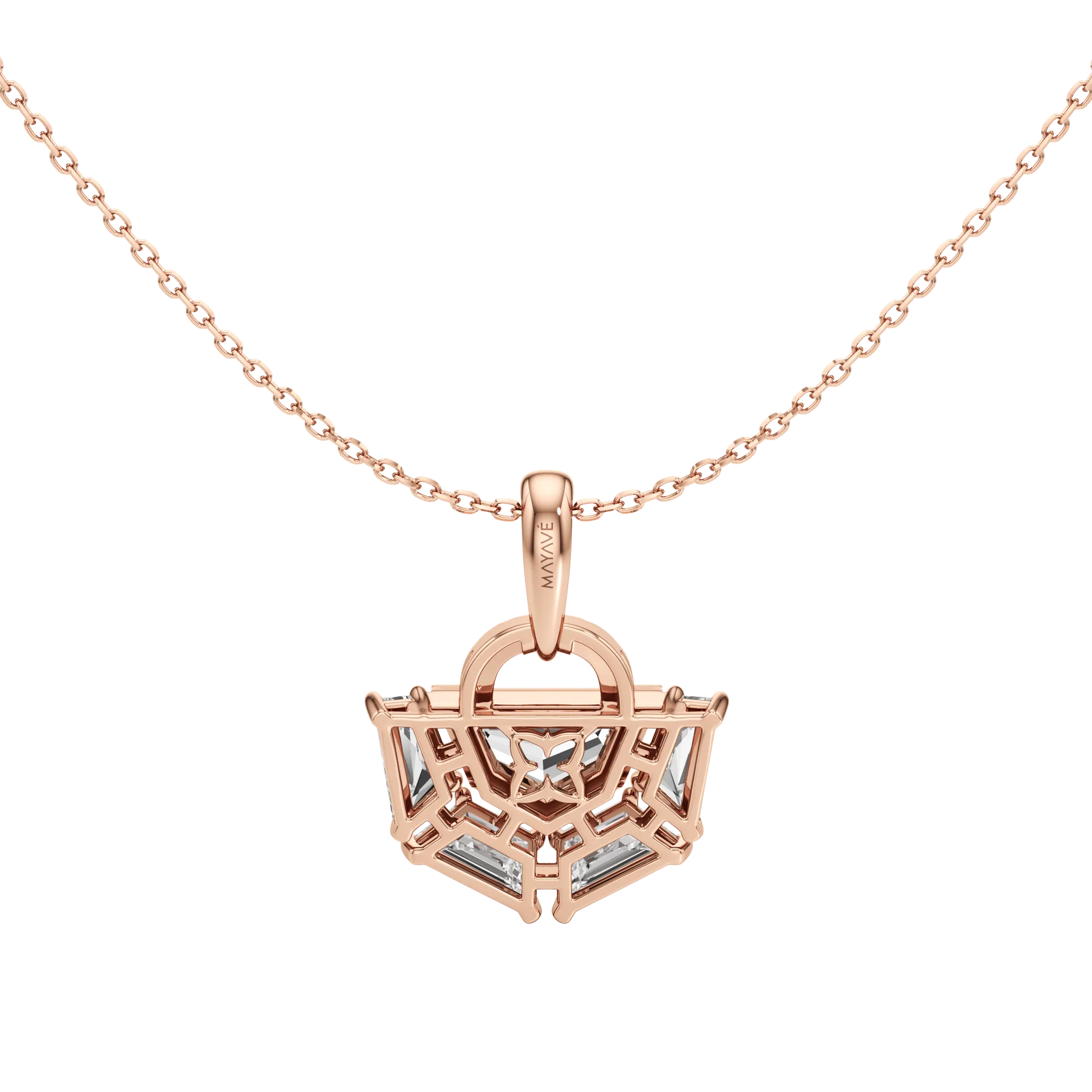 Oblongue Dorée Rose 2