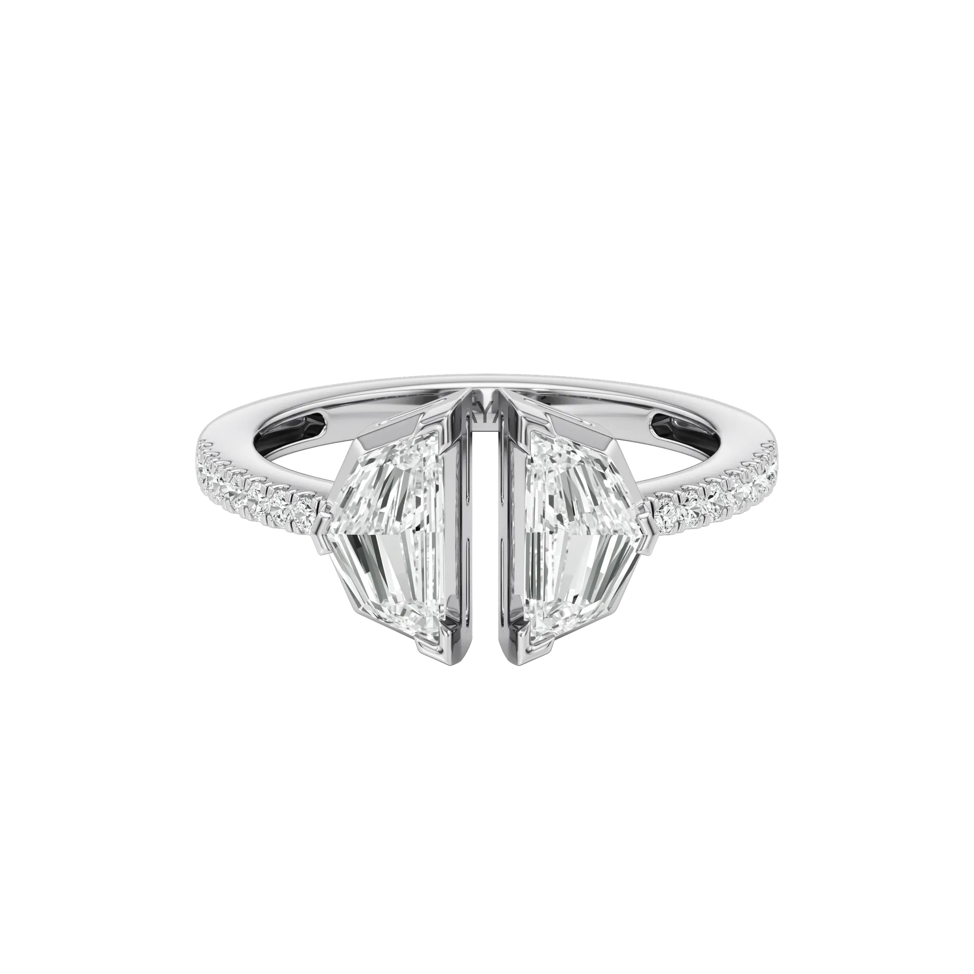Oblongue Ouverte White 1
