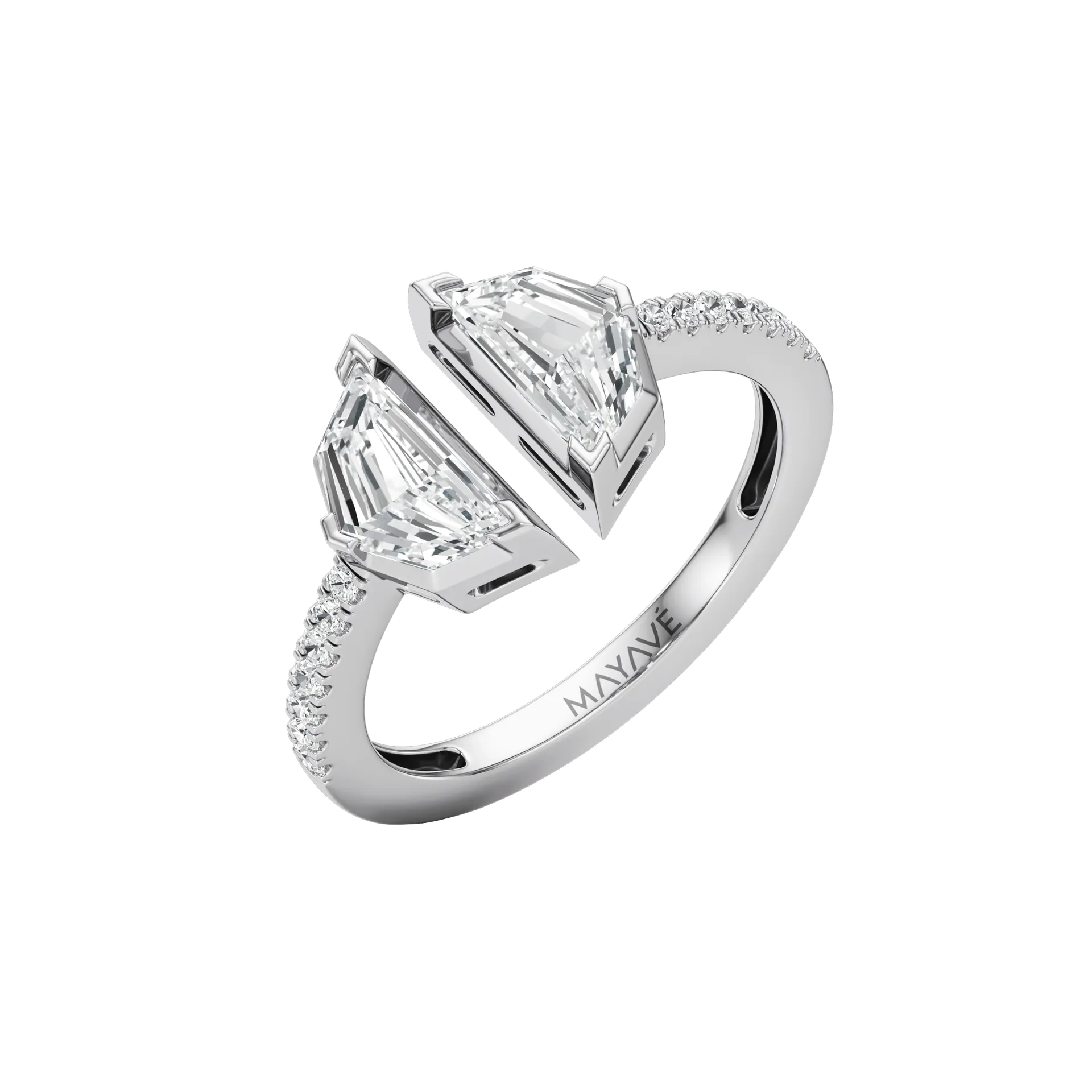 Oblongue Ouverte White 2