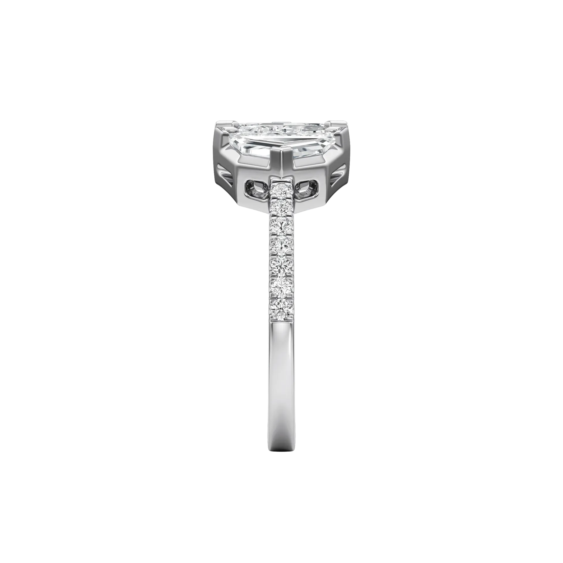 Oblongue Ouverte White 4