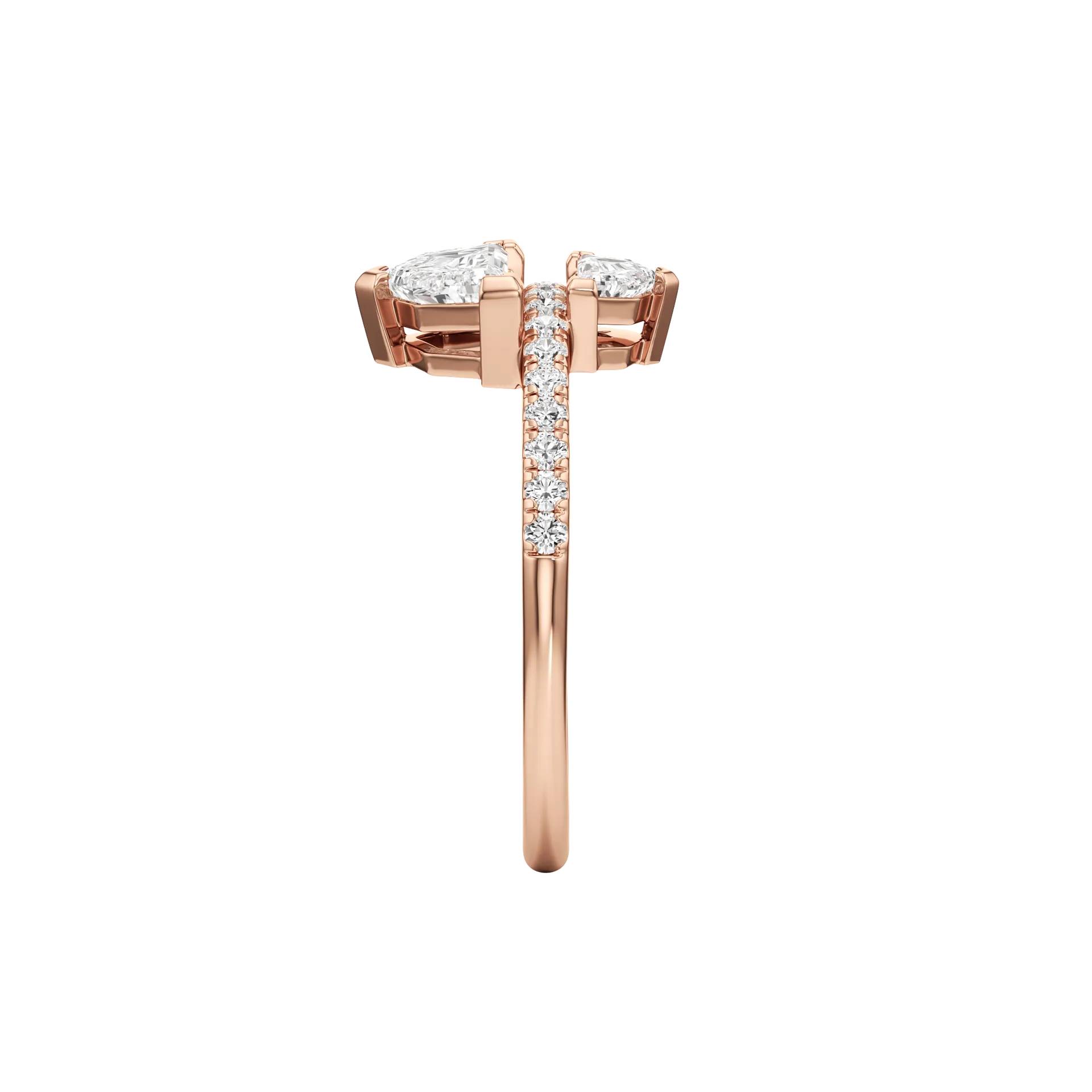 Gémeau Bague Rose 4