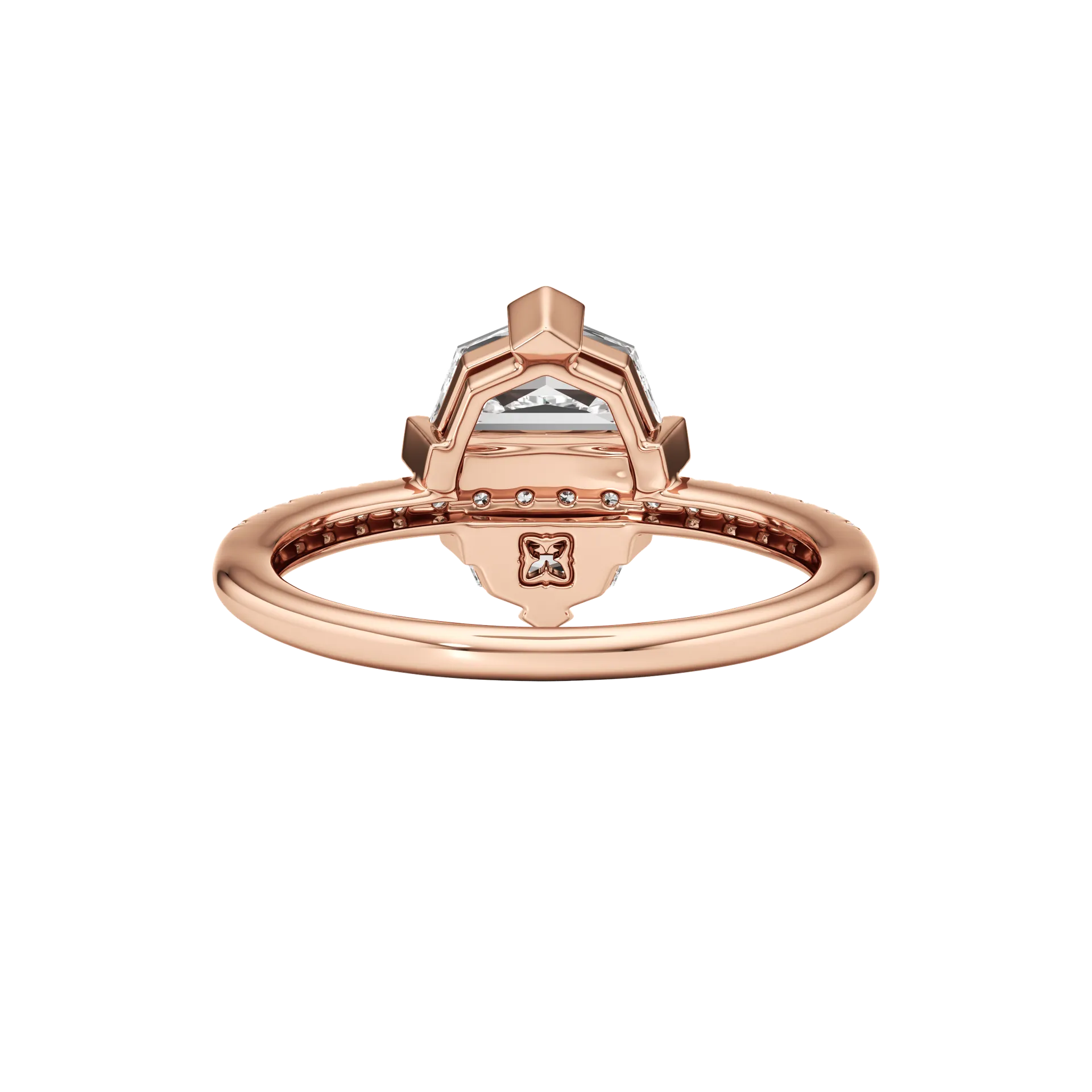 Gémeau Bague Rose 5