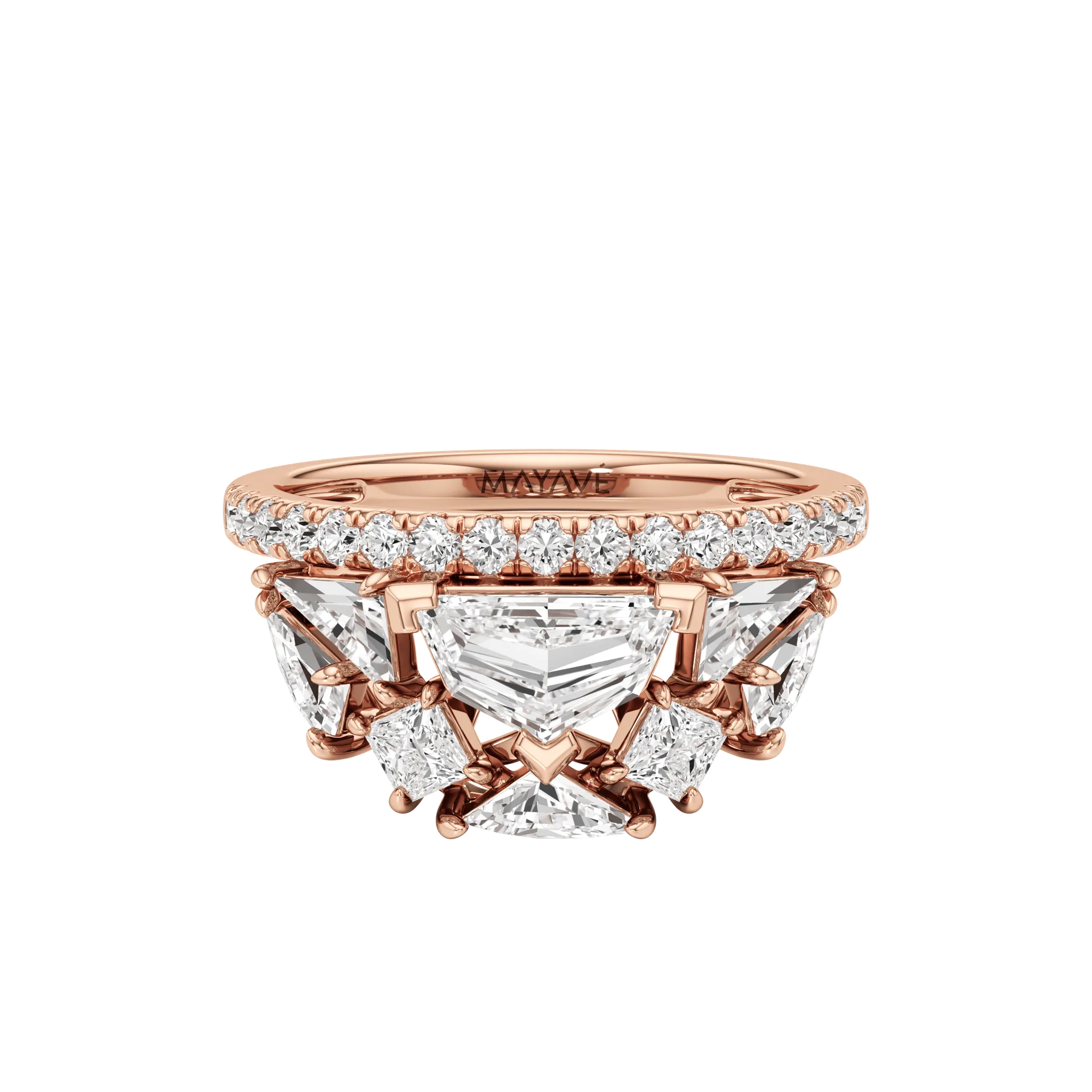 Oblongue Grande Rose 1