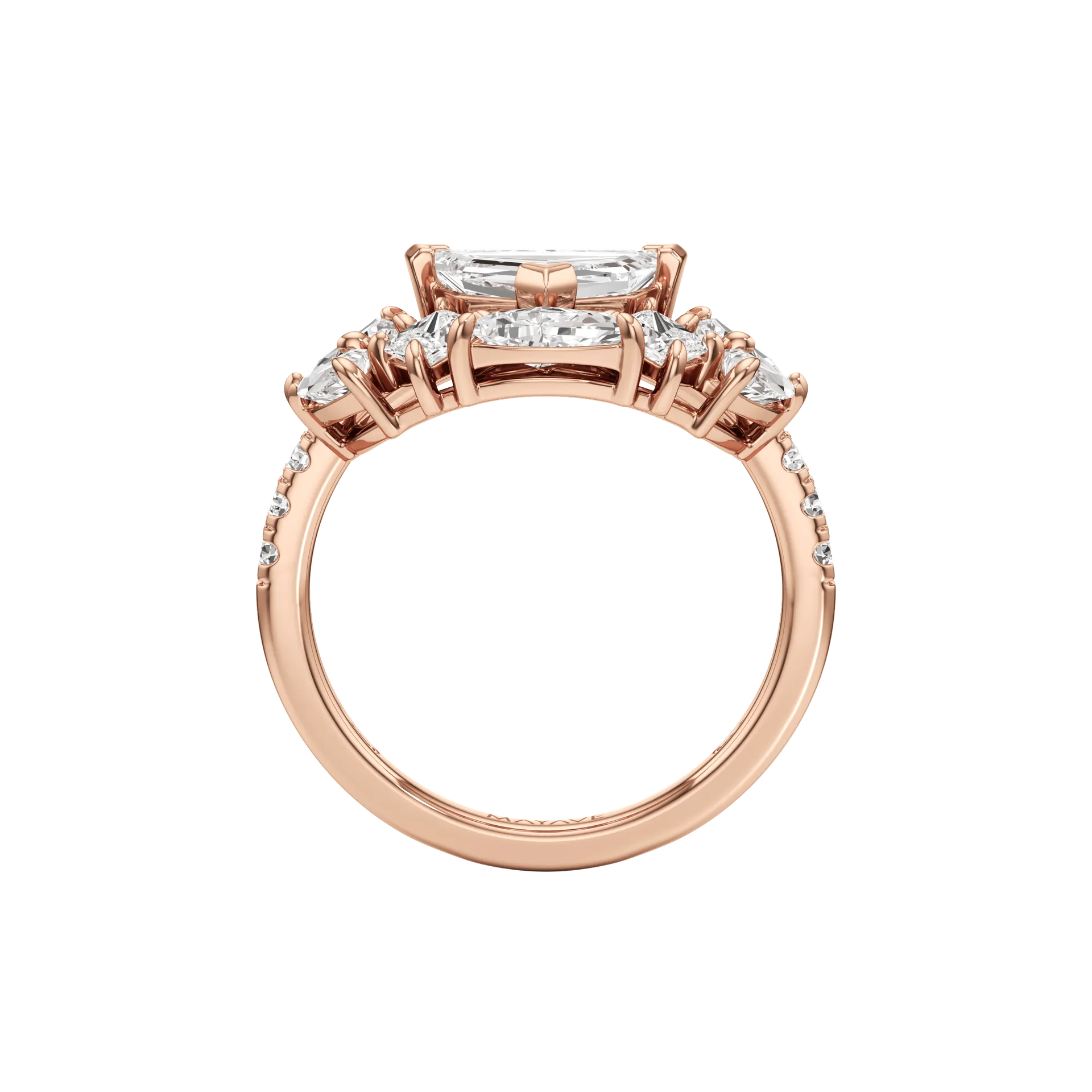 Oblongue Grande Rose 3