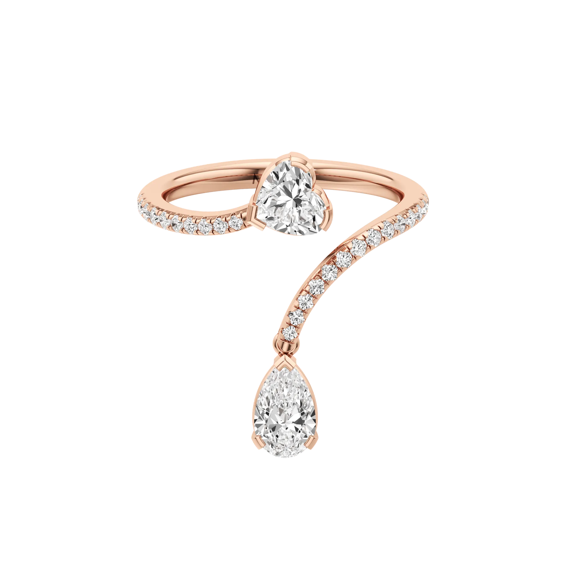 Duo Gauze Rose 1