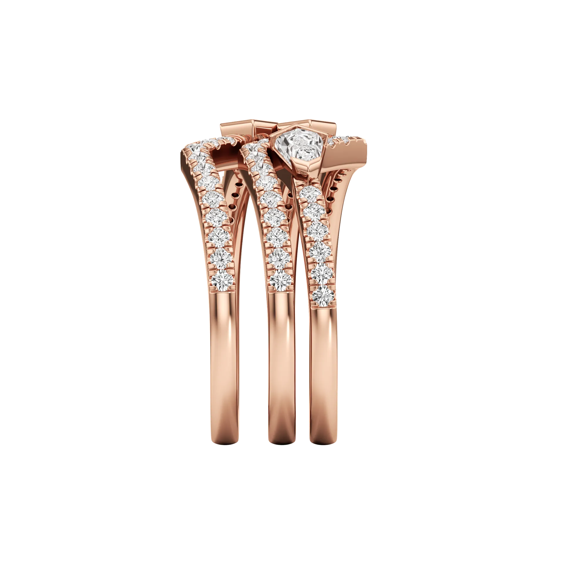 Empilée Rose 4